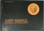 Andy Warhol 13142, Gerard Malanga 19181 - Andy Warhol - Genesis of an installation