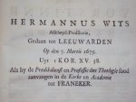 Hermannus Wits - Oeffeningen over de grondstukken van het algemeyne Christelijke Geloove