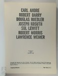 Seth Siegelaub - Seth Siegelaub-The Xerox Book-Andre, Barry, Huebler, Kosuth, Lewitt, Morris, Weiner Carl Andre Robert Barry Douglas Huebler Joseph Kosuth Sol Lewitt Robert Morris Lawrence Weiner