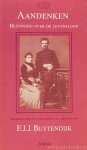 BUYTENDIJK, F.J.J. - Aandenken. Bezinning over de levensloop. Bijeengelezen uit nagelaten geschriften van F.J.J. Buytendijk.