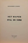 VON VOLBORTH Carl-Alexander - Het wapen. Stijl en vorm