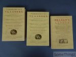 Sanderus, Anthoni / De Cantillon. - Verheerlykt Vlaandre / Vermakelykheden van Brabant en deszelfs onderhoorige landen. [3 delen.]