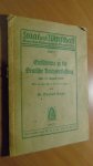 Berger, Dr. Siegfried - Staat und Wirtschaft. Einzeldarstellungen in Grundrissen. Band 1. Einführung in die deutsche Reichsverfassung vom 11. August 1919. Mit graphischen Darstellungen