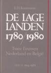 Kossman, E.H. - De lage landen 1780/1980 Twee eeuwen Nederland en België