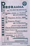 Klerk, Jos de - Programma Rubens-Cantate. Massa-zang- en muziekuitvoering op maandag 13 juli 1936 op de Groote Markt te Haarlem