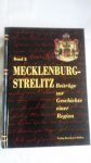 Erstling, Frank u.a. - Mecklenburg-Strelitz. Beitrage zur Geschichte einer Region. Band 2