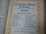 Scholz; Hermann - Lyrisches Album fur Harmonium. Band I: 34 Uebertragungen  /  Band II: 33 Uebertragungen