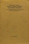 CROCE, B., SEERVELD, C.G. - Benedetto Croce's earlier aesthetic theories and literary criticism. A critical philosophical look at the development during his rationalistic yars.