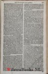 Calvijn, Johannes - Harmonia, Dat is, Een t'Samens-Stemminghe ghemaeckt wt de Drie Evangelisten, namelick, Mattheo, Marco, ende Luca, Met de Wtlegginghe van Jan Calvijn. Overgheset uyt den Latijnsche, by Gerardus Gallinaceus. Hier by zijn ghevoecht de Handelinghe...