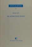 Papp, Edgar. - Die altdeutsche Exodus. Untersuchungen und kritischer Text