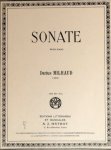 Milhaud, Darius: - Sonate pour piano (1916)