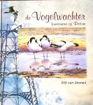 Ommen , Erik van . [ ISBN 9789080557024 ] 4718 - De Vogelwachter . ( Kunstenaar op Rottum . )  In de Vogelwachter schetst Erik van Ommen op unieke wijze hoe hij zijn verblijf als beeldend kunstenaar en vogelaar op het onbewoonde eiland Rottum ervaart. De tienduizenden vogels, naast het landschap -