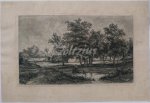 IMMERZEEL, CHRISTIAAN, - Alboreal landscape with barns in Gelderland
