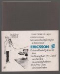 David van Dijk - 8 september 1990 : de opening van het nieuwe bedrijfscomplex te Emmen van Ericsson Radio Systems BV door ZM Koning Carl XVI Gustaf van Zweden in aanwezigheid van ZKH Prins Claus der Nederlanden