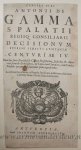  - [Antique title page, 1622] CLARISS. VIRI ANTONII DE GAMMA, published 1622, 1 p.