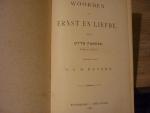 Funcke, Otto (pred. te Bremen) - Woorden van Ernst en Liefde  -  Verzameling opstellen. (Vertaald door H.C.H. Reyers)