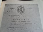 Catalogue - Bibliotheque du Docteur Lucien Graux, septieme partie, Précieux Autographes et Livres Historiques et Militaires, Napoleon I-Marie Louise et la Famille Impériale