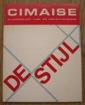 CIMAISE. ART ET ARCHITECTURE ACTUELS. & SEUPHOR, MICHEL. - Numéro special De Stijl. (17e Année - No. 99). Cimaise. Art et Architecture Actuels