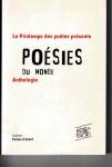 Siméon, Jean-Pierre (voorwoord) - Poésies du monde - anthologie