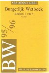 Klomp, mr. RJQ (redactie) - Burgerlijk wetboek - boeken 1 t/m 8 - 1995