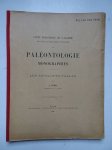 Pomel, A.. - Paléontologie monographies/ les antilopes pallas; carte géologique de l'Algérie.
