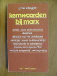 Schegget G.H. ter - Kernwoorden bij Marx