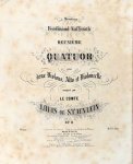 Stainlein, Louis de: - Deuxième quatuor pour deux violons, alto et violoncelle. Op. 11