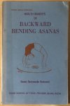 Swami Satyananda Saraswati [Sarasvati] - Health benefits of backward bending Asanas