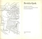 Samenstelling  door T. van Deel  .. Omslag Ary Langbroek - Brokkelpak. Een boek vol verhalen, gedichten, puzzels, spelletjes, prenten en wetenswaardigheden