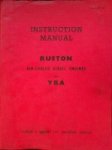 Ruston - Instruction Manual Ruston Air-Cooled Diesel Engines class YBA