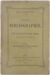  - Vlaamsche bibliographie, of lijst der Nederduitsche boeken van 1830 tot 1855 in België uitgegeven. 3e deel tijdperk 1856-1867