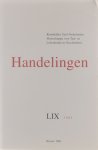 Koninklijke Zuidnederlandse Maatschappij voor Taal- en Letterkunde en Geschiedenis. - Handelingen LIX 2005
