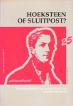 Schaafsma, Drs. H.R. e.a. - Hoeksteen of sluitpost? Over de positie van het gezin in het overheidsbeleid [Groen van prinsterer-reeks, nr. 77]
