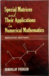 Fiedler, Miroslav - Special Matrices And Their Applications In Numerical Mathematics
