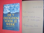 Lier, Marjan van - De 9 deugden voor je werk [Gesigneerd]