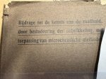 WAL, IJ VAN DER, - Bijdrage tot de kennis van de zaadhuid, door bestudeering der ontwikkeling, met toepassing van microchemische methoden. WAL, IJ VAN DER, - Bijdrage tot de kennis van de zaadhuid, door bestudeering der ontwikkeling, met toepassing van microchemische methoden.