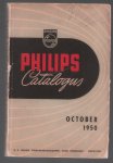 Philips. - Catalogus van de N.V. Philips' verkoop-maatschappij voor Nederland.OCTOBER 1950 + losse prijslijst