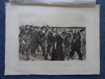 Kollwitz, Käthe. - Auszug. (Aus dem Cyclus "Ein Weberausstand").