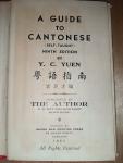YUEN, Y.C. - A guide to Cantonese