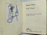 Hugo Claus 10583 - Perte totale [luxe ex. met orig. tekening] Ter gelegenheid van zijn 60e verjaardag 60 schetsen en 60 nota’s. Met een originele tekening door Hugo Claus