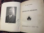 Brolsma, R. - Groun en Minsken. Diel I + II + III. Met portret gesigneerd Brolsma, R. - Groun en Minsken. Diel I + II + III. Met portret gesigneerd