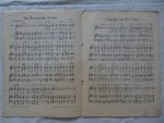 Poldermans, D.A. & A. Lijsen. - De Zeeuwsche Leeuw/ 't Landje van ter Goes/ Winter/ Den boogerd bloeit/ 't regent bobbels/ 't Keezewachtertje. Bladmuziek.