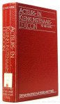 HONIG, P.H., (RED.) - Acteurs- en kleinkunstenaarslexicon. 3200 namen uit 100 jaar Nederlands toneel.