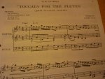Stanley; John (1713 - 1786) - Toccata for the Flutes (Organ Masters Series; No. 43); Edited by Martin Shaw