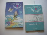 Verdelhan,M./ Dominique, P., e.a. - Sans Frontieres  2.- Methode de francais,  Livre d'eleve +  Exercices et textes complemenaires