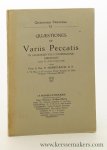Merkelbach, fr. Ben. H. - Quaestiones de Variis Peccatis in Sacramentali Confessione Medendis quas in utilitatem cleri.