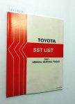 Toyota: - Toyota SST List 2001 Special Service Tools