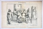 Braakensiek, Johan (1858-1940) - [Original lithograph/lithografie by Johan Braakensiek] John Bull's Nieuwjaarsdag, 31 December 1899, 1 pp.