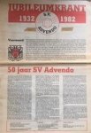 Redactie - Advendo 1932-1982 -Jubileumkrant Redactie - Advendo 1932-1982 -Jubileumkrant