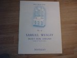 Wesley; Samuel - Duet for Organ; Early Organ Music; No. 2; (Edited by Walter Emery)